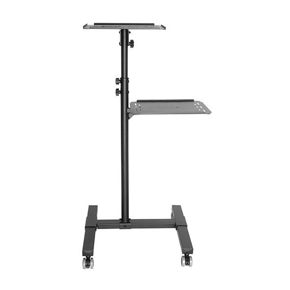 Steel Adjustable Projector & Laptop Trolley